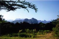 0010a Paysage au sud de Vang Vieng